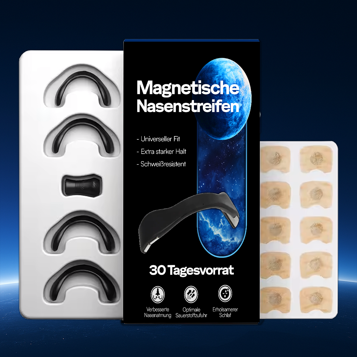 Magnetische Nasenstreifen